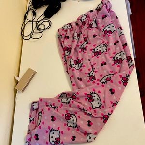 Womens hello kitty pajama pants